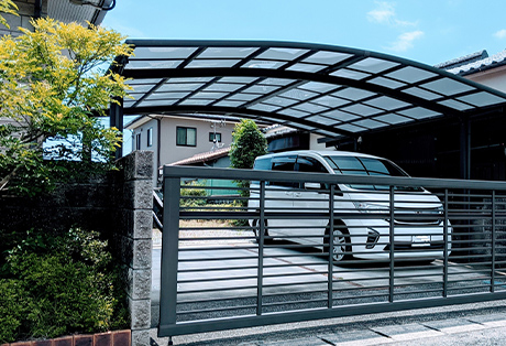 駐車場、カーポート、ガレージ